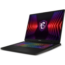 Msı Sword 17 Hx Intel Core I7 14700HX 96GB 512GB SSD RTX4070/8GB W11H 17" Fhd+ 165Hz Taşınabilir Bilgisayar B14VGKG-054XTR-A35 & Anzar Mouse