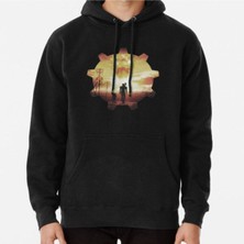 Hvit Stein The Lone Wanderer Baskılı Sweatshirt