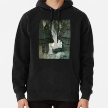 Hvit Stein Pine Forest Clearing Baskılı Sweatshirt
