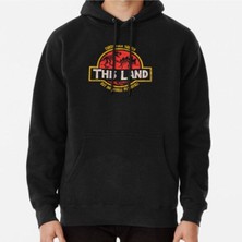 Hvit Stein This Land Baskılı Sweatshirt