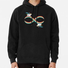 Hvit Stein Infinite Magic! Baskılı Sweatshirt