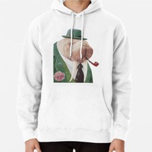Hvit Stein Walrus Green Baskılı Sweatshirt