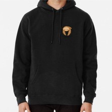 Hvit Stein Sloth In A Pocket Baskılı Sweatshirt
