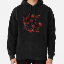 Hvit Stein Japanese Koi Baskılı Sweatshirt