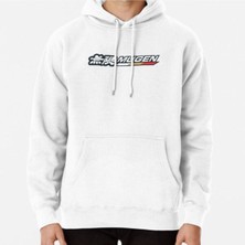 Hvit Stein Mugen Power Baskılı Sweatshirt
