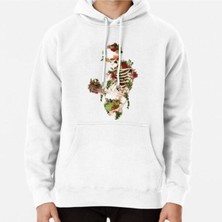 Hvit Stein Succulent Surrender Baskılı Sweatshirt