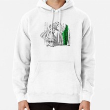 Hvit Stein Follow The White Rabbit Baskılı Sweatshirt