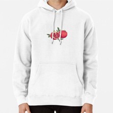 Hvit Stein Juicy Pomegranate Fruits Baskılı Sweatshirt