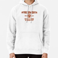 Hvit Stein Byrgenwerth College Baskılı Sweatshirt