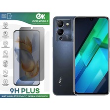 Infinix Note 12 Ekran Koruyucu Tam Uyumlu 9h Esnek Nano Kırılmayan Mat Hayalet(Privacy)