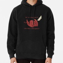Hvit Stein Little Smaug - Dragon Baskılı Sweatshirt