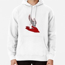 Hvit Stein Meanwhile (No Font) Baskılı Sweatshirt