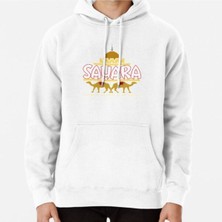 Hvit Stein Sahara Hotel Baskılı Sweatshirt