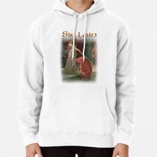 Hvit Stein Sir Loin Steak Baskılı Sweatshirt