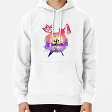 Hvit Stein Finalfantasyx-Dance Of The Summoner Baskılı Sweatshirt
