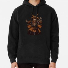 Hvit Stein Dead Samurai Baskılı Sweatshirt