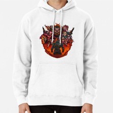 Hvit Stein Fight Like Hell 2 T-Shirt Baskılı Sweatshirt