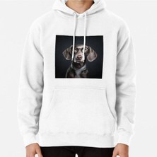 Hvit Stein Mr Weimaraner Baskılı Sweatshirt