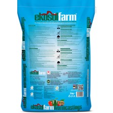 EkosolFarm Organik %100 Solucan Gübresi 25 Kg. Tüm Bitkilerde Kullanıma Uygun Organik Gübre