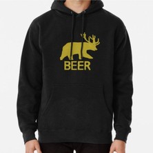 Hvit Stein Trevor's Beer Hoodie - Episode 1 Baskılı Sweatshirt