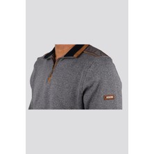 Daniel Bessi Slim Fit Muline Selanik Boğazlı Sweatshirt 209-12-24