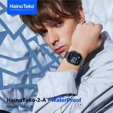 Haino Teko Germany Ultra 2A Su Geçirmez Uzun Pil Ömrü 49MM Akıllı Saat 3 Kordon 1gb Hafıza