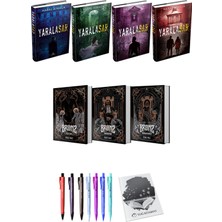 Bronz 3lü Set (Ciltli)  ve Yaralasar 4lü Set (Ciltli)  Maral Atmaca