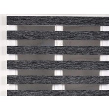 Antrasit Bambu  Zebra Perde