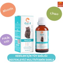 B Plus Kediler Için Tüy Sağlını Destekleyici Multivitamin Damla