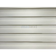 Mattext Krem  Zebra Perde