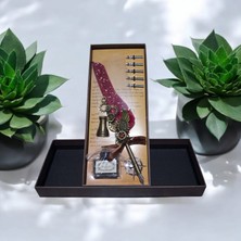 Mürekkepli Tüylü Divit Kalem Seti