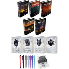 Içinde Bir Sen 4lü Set (Ciltli)  ve Karantina 5li Set (Ciltli)  Beyza Alkoç