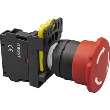 GWEST A5-01ZS 40 mm Kalıcı Stop Mantar Buton 1nc 22 mm