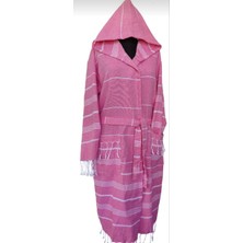 %100 Pamuk Peştemal Bornoz