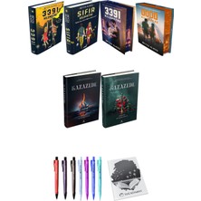 Kazazede 2li Set (Ciltli)  ve 3391 Kilometre Sıfır Kilometre Film Özel Baskı (Ciltli)  Beyza Alkoç