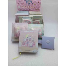 Sanrio Cinnamoroll Lüx Yumuşak Kılıflı Kapaklı Mini Renklı Sayfalı Notebook Ajanda Not Defter 1ADET