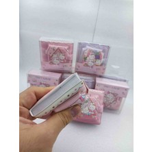 Meyra Accessories Sanrio Cinnamoroll Lüx Yumuşak Kılıflı Kapaklı Mini Renklı Sayfalı Notebook Ajanda Not Defter 1ADET