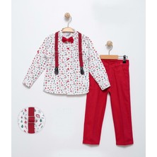 Mnk Baby & Kids Yılbaşı Temalı Noel Erkek Çocuk Takım MNK0656