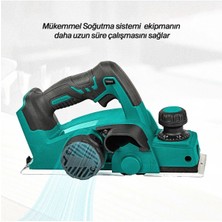 Warrior Wr-48 W Çift Batarya Taşıma Çantalı Şarjlı Planya Makinesi