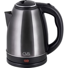 Cvs Dn 00012 Silver Burgaz Çelik Kettle 0,3 lt Cam Malzeme ile Otomatik Kapanma Özelliği