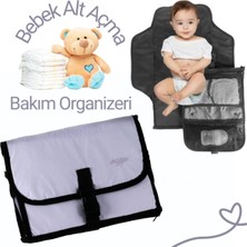 Aggu Bebe Bebek Alt Açma Minderi Çok Amaçlı Su Geçirmez Alt Açma Örtüsü Organizer