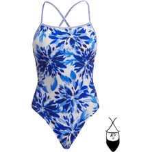 Funkita Tmt Blossom Blue Kadın Yüzme Mayosu