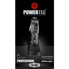 Powertec TR-8700 Saç Tıraş Makinesi Siyah