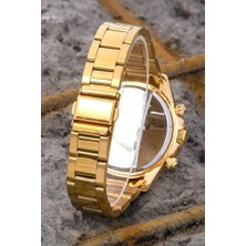Saattino Erkek Kol Saati Çelik Kordon Çelik Kasa Spor Gold Renk ST-304248