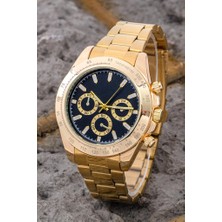 Saattino Erkek Kol Saati Çelik Kordon Çelik Kasa Spor Gold Renk ST-304248