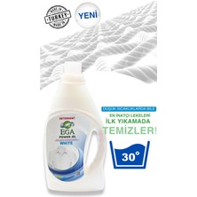 Ega 2'li Power Jel Siyah ve Beyaz Sıvı Yıkama Deterjanı 1100 ml