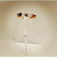 Lydia Healing Desing Xuping Zirkon Taşlı Petek Detaylı Yüzük