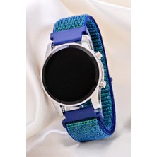 Saattino Yeni Cırtlı Yapışır Lacivert Kordon Dijital LED Unisex Model Kadın Erkek Saati ST-304174