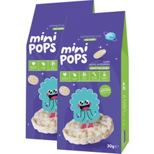 Slimplus 2 Paket Mini Pops Atıştırmalık Pirinç Patlakları 30G