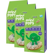 Slimplus 3 Paket Mini Pops Atıştırmalık Karabuğday Patlakları 30G